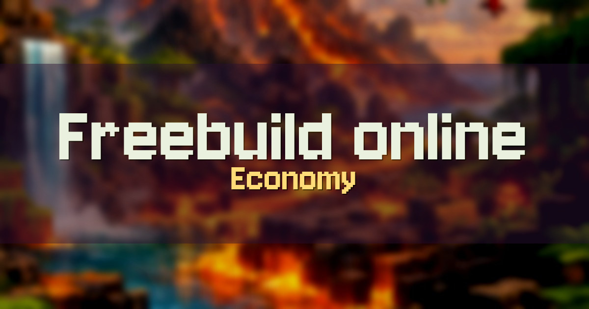 Freebuild.online Economy Minecraft server