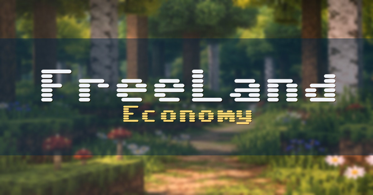 FreeLand Economy Minecraft server