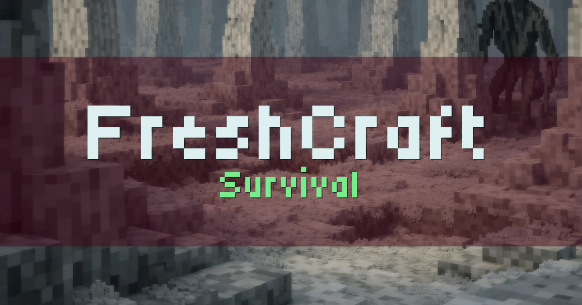 FreshCraft Survival Minecraft server