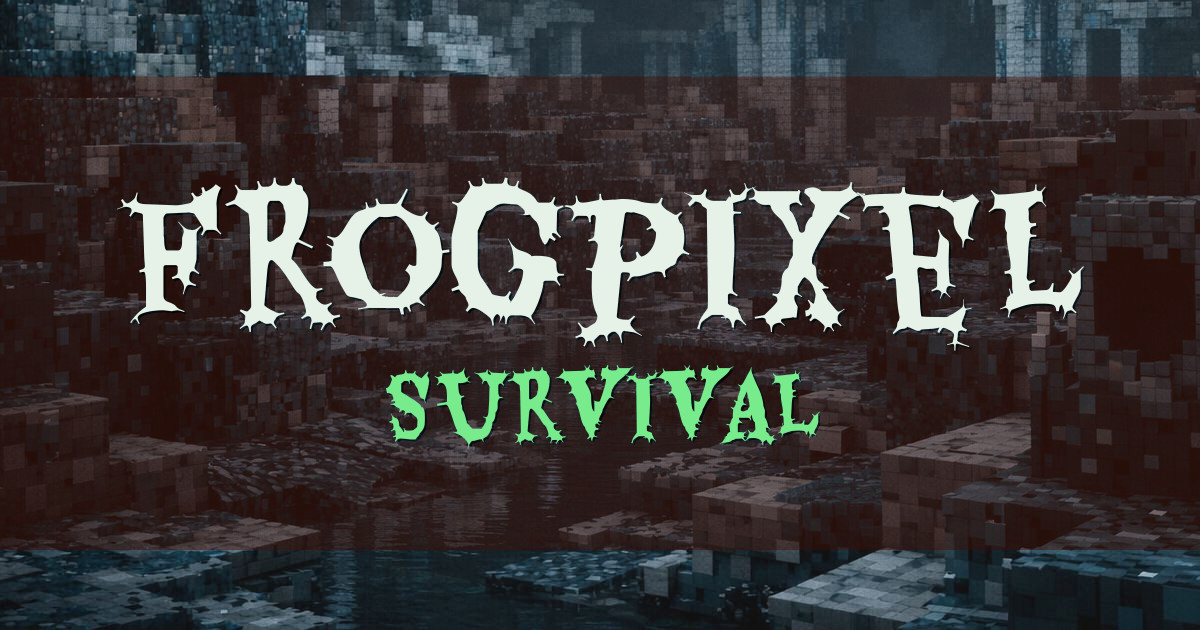 Frogpixel Survival Minecraft server