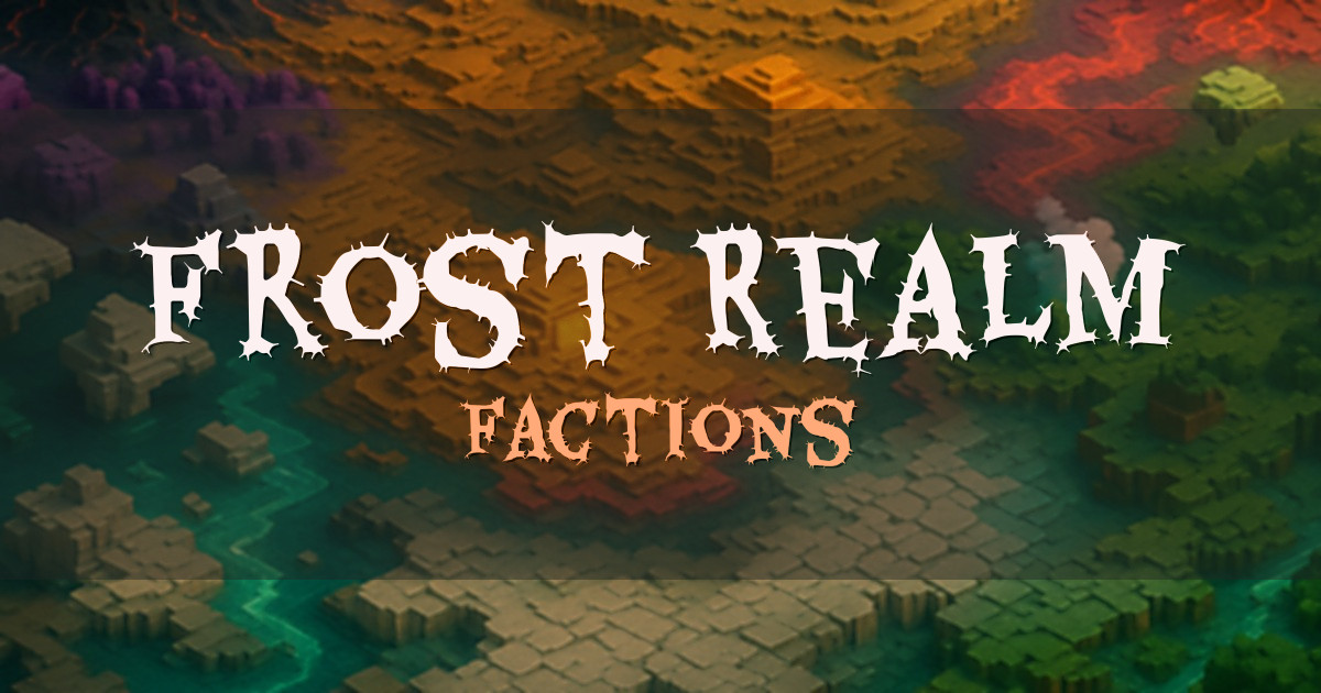 Frost Realm Factions Minecraft server