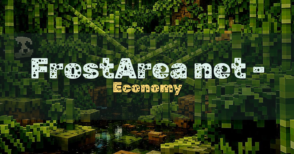 FrostArea.net – Minecraft Netzwerk Economy Minecraft server