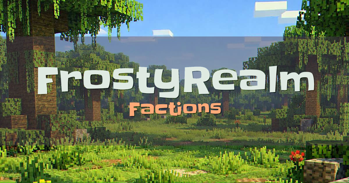 FrostyRealm Factions Minecraft server
