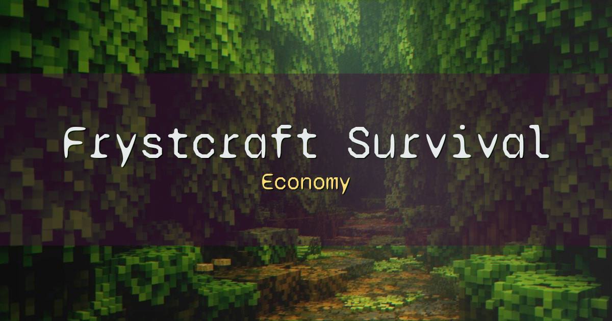 Frystcraft | Survival Misiones Economy Minecraft server