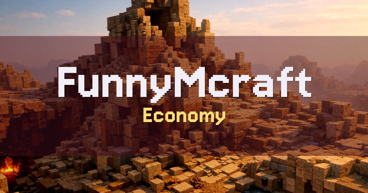 FunnyMcraft Economy Minecraft server