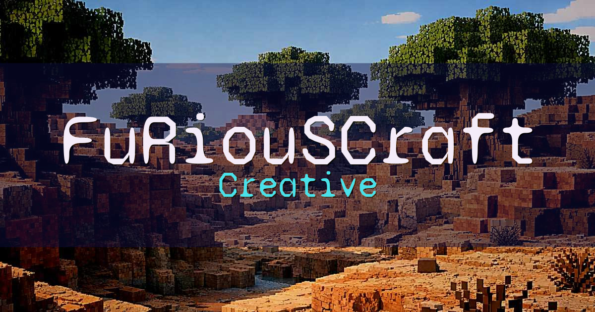 FuRiouSCraft Creative Minecraft server