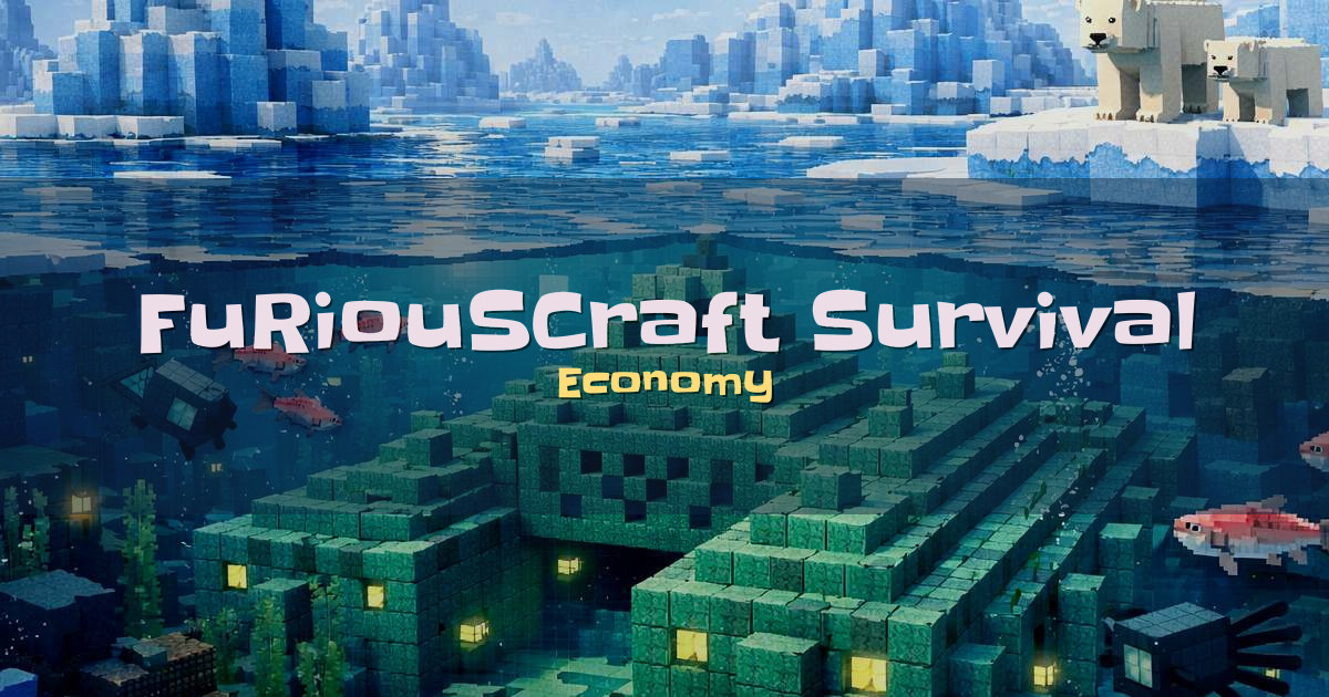 FuRiouSCraft Survival Economy Minecraft server