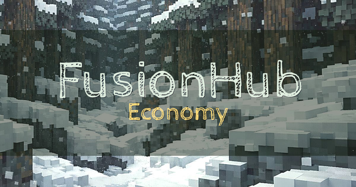 FusionHub Economy Minecraft server