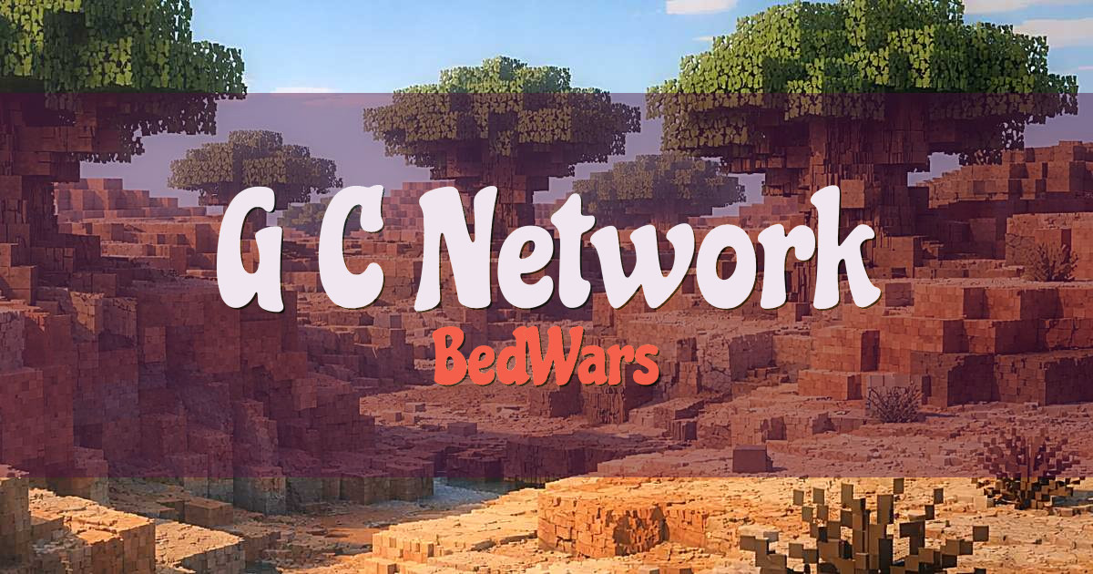 G C Network BedWars Minecraft server