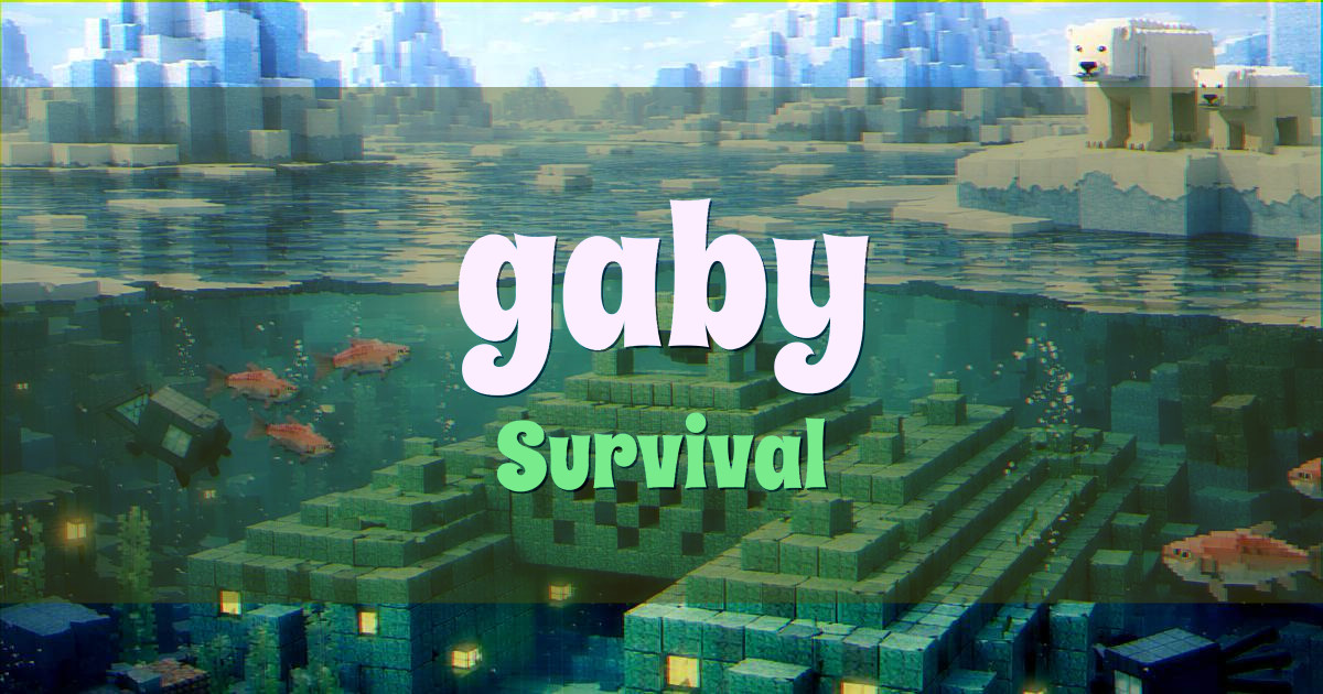 gaby Survival Minecraft server