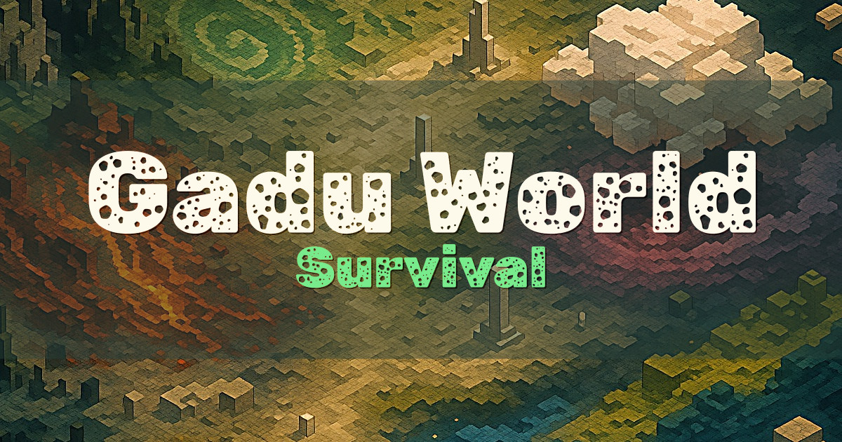 Gadu World Survival Minecraft server