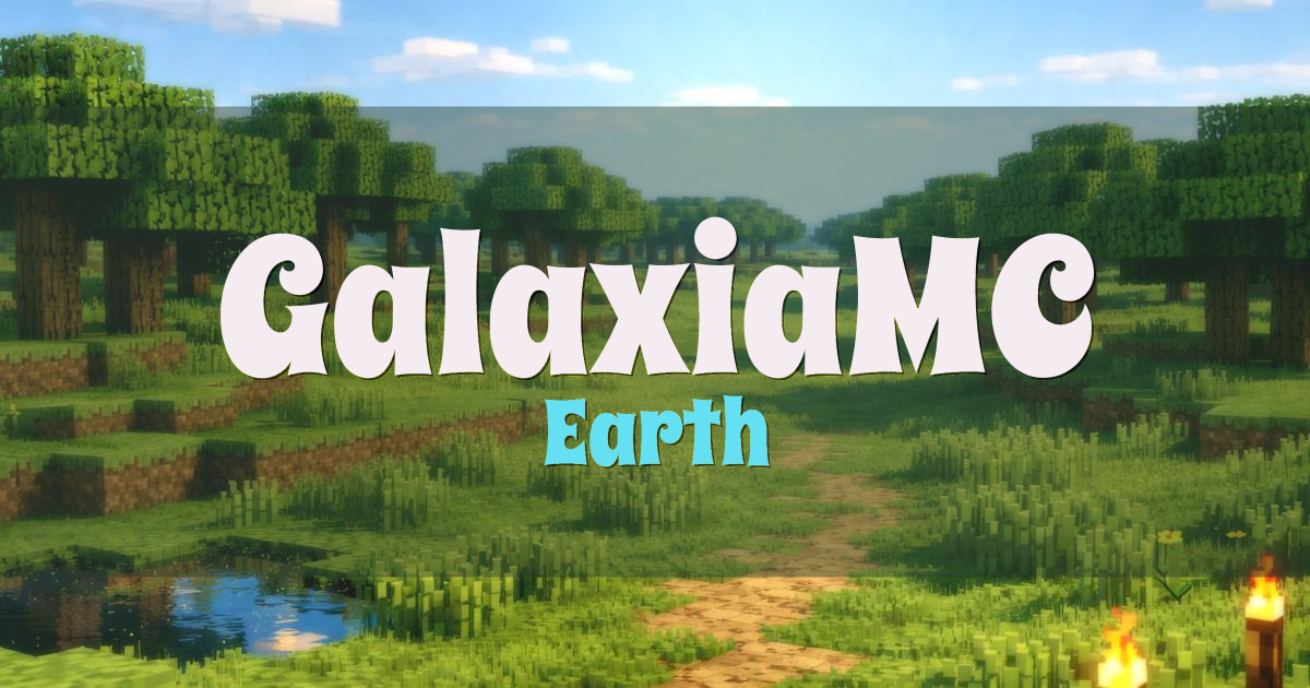 GalaxiaMC Earth Minecraft server