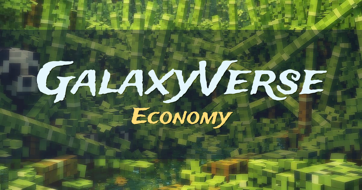GalaxyVerse Economy Minecraft server