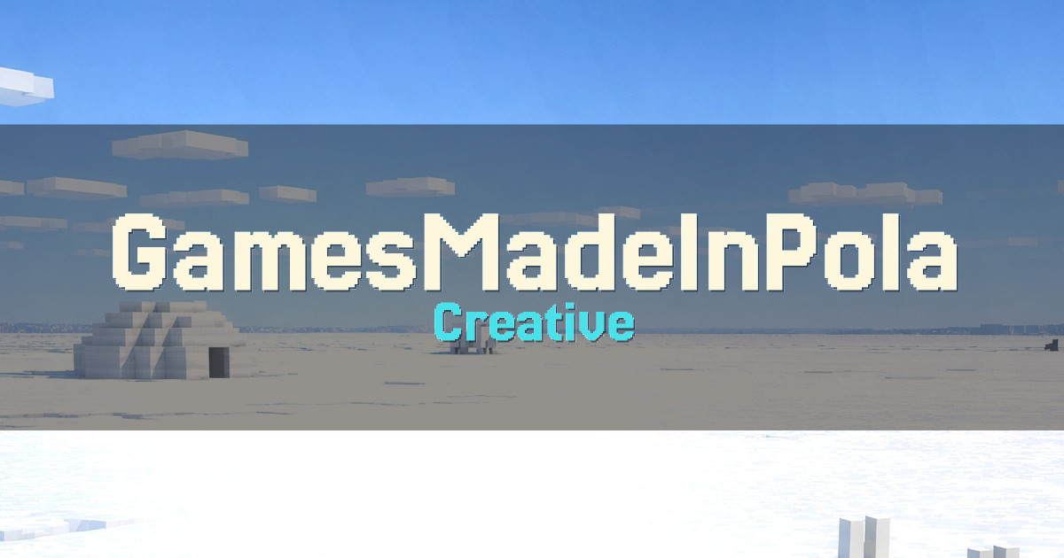 GamesMadeInPola Creative Minecraft server