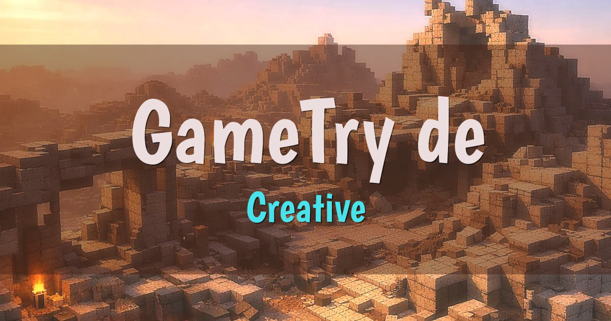 GameTry.de Creative Minecraft server