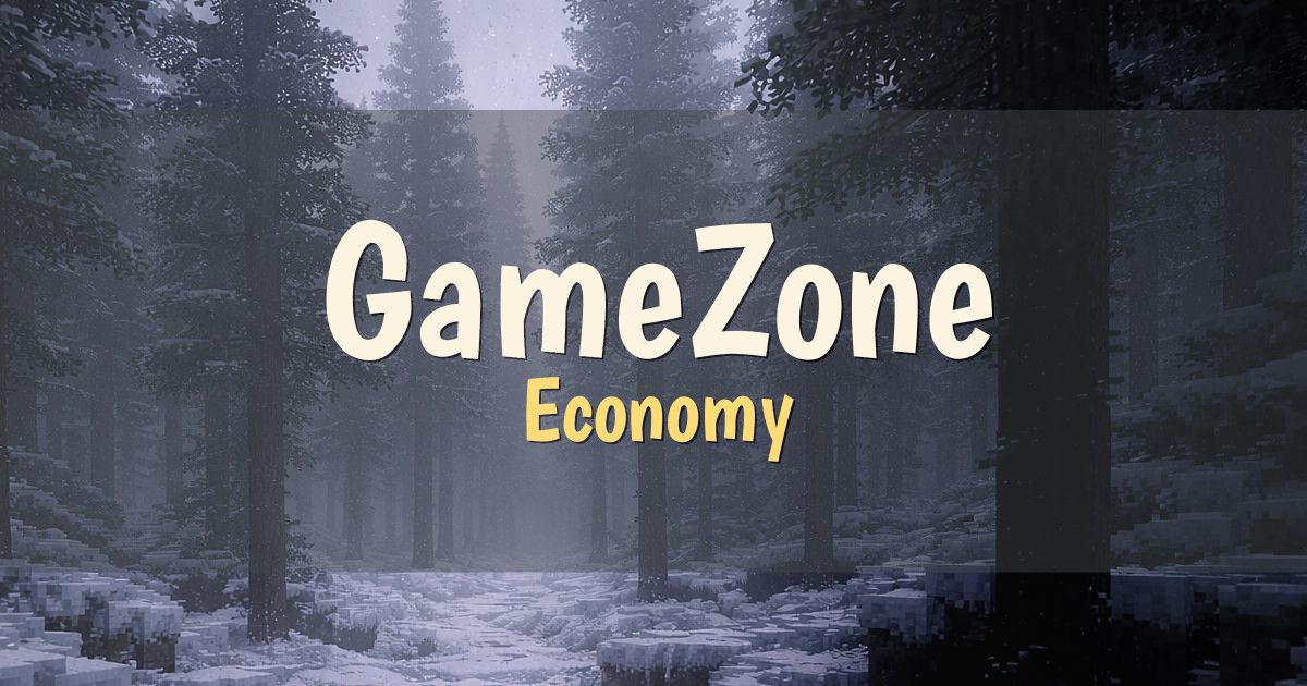 GameZone Economy Minecraft server