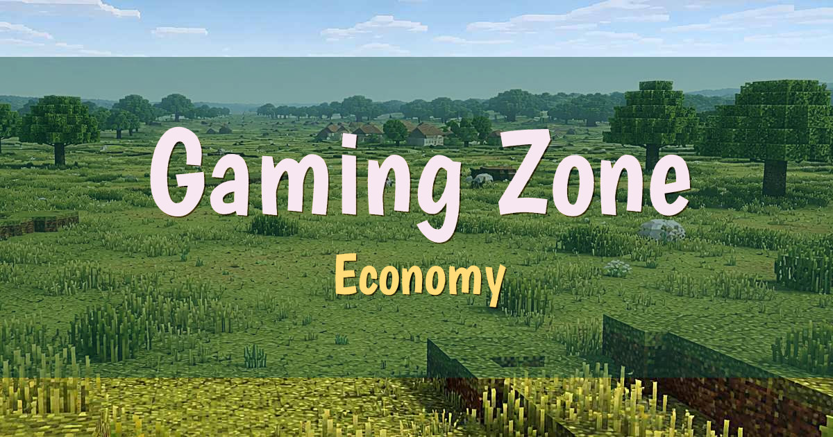 Gaming Zone Economy Minecraft server