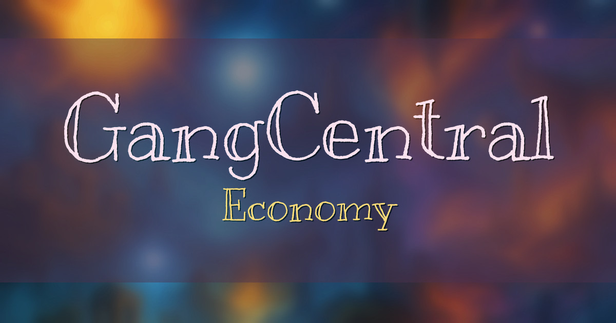 GangCentral Economy Minecraft server