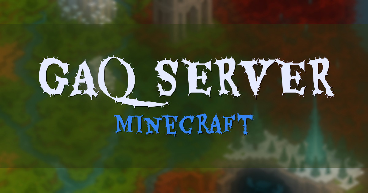 GAQ_SERVER Minecraft server
