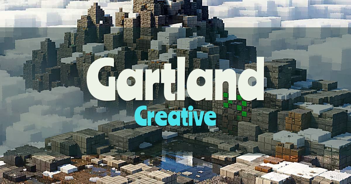 Gartland Creative Minecraft server