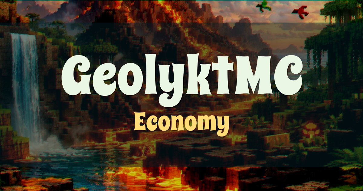 GeolyktMC Economy Minecraft server
