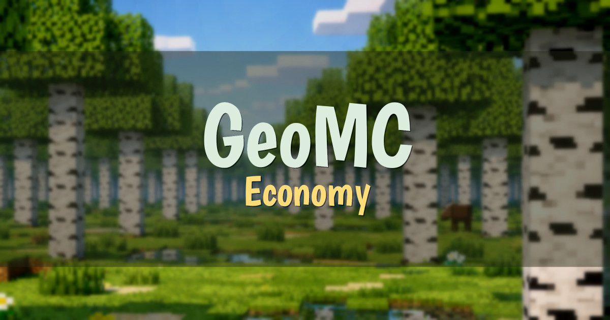 GeoMC Economy Minecraft server
