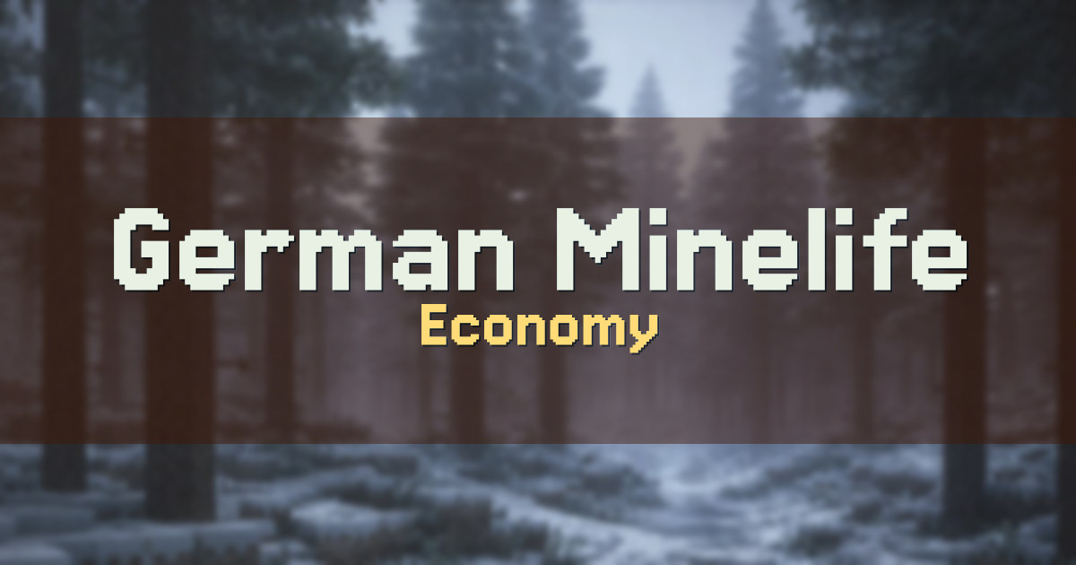 German Minelife Economy Minecraft server
