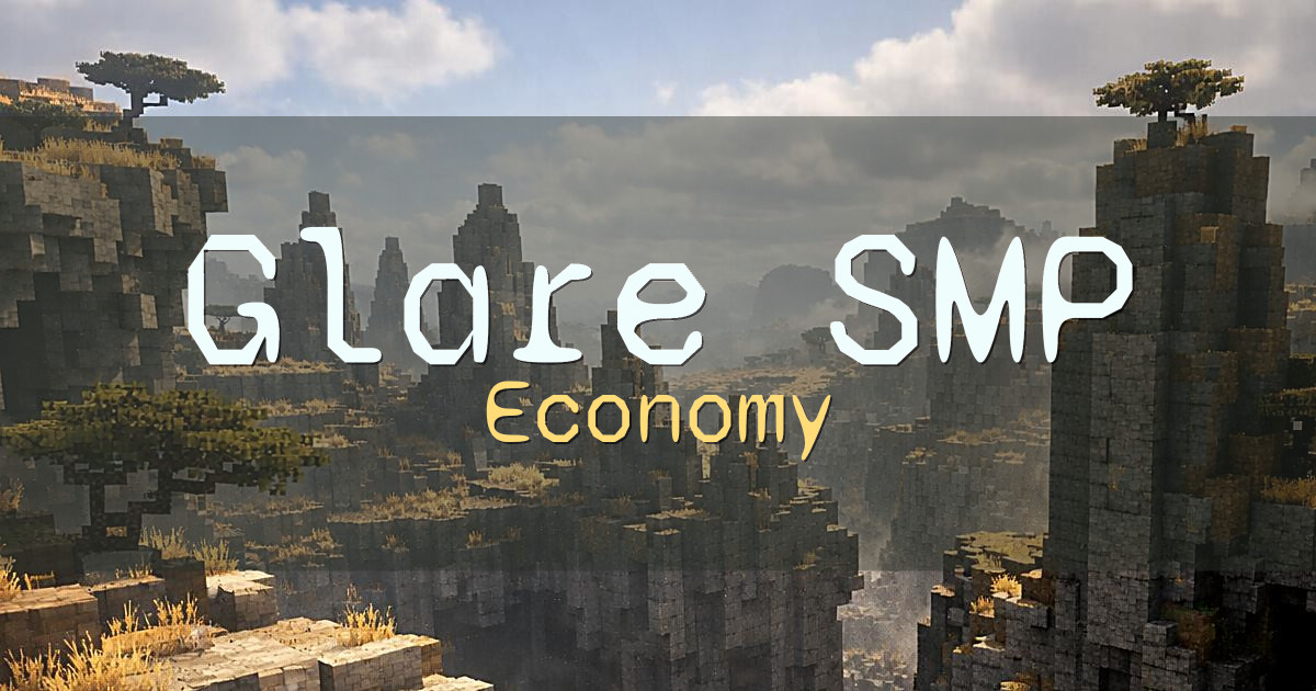 Glare SMP Economy Minecraft server