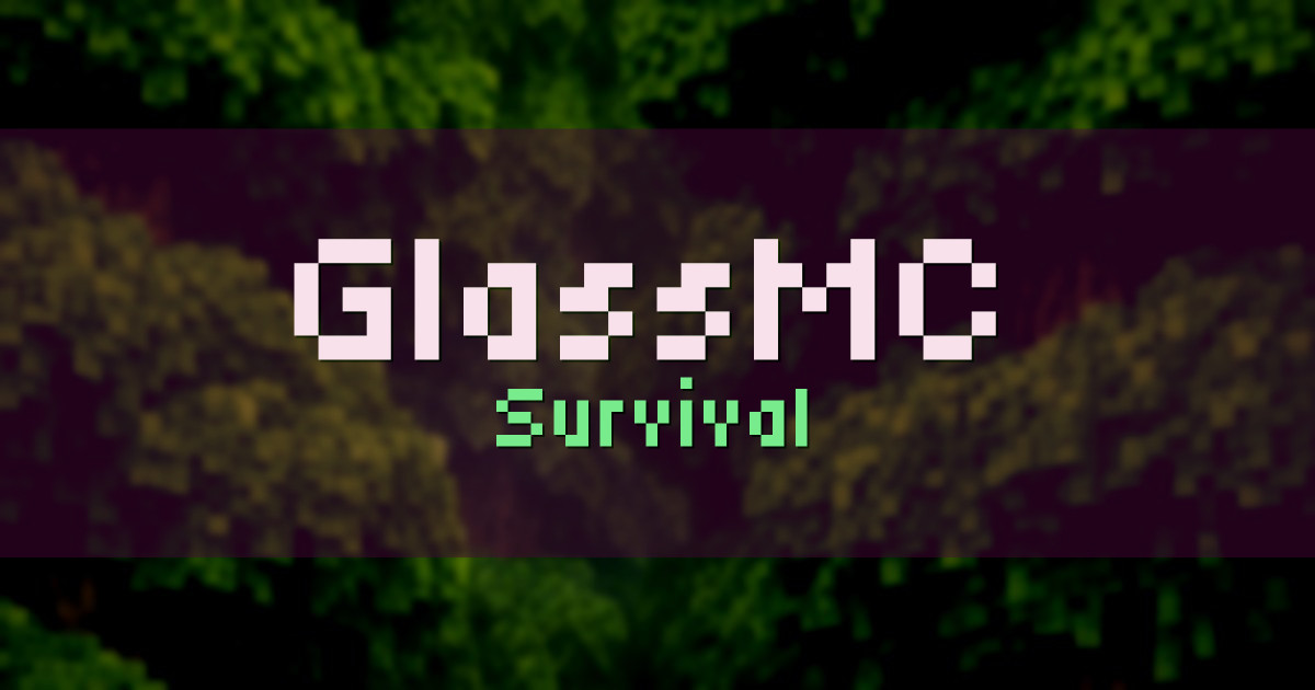 GlassMC Survival Minecraft server
