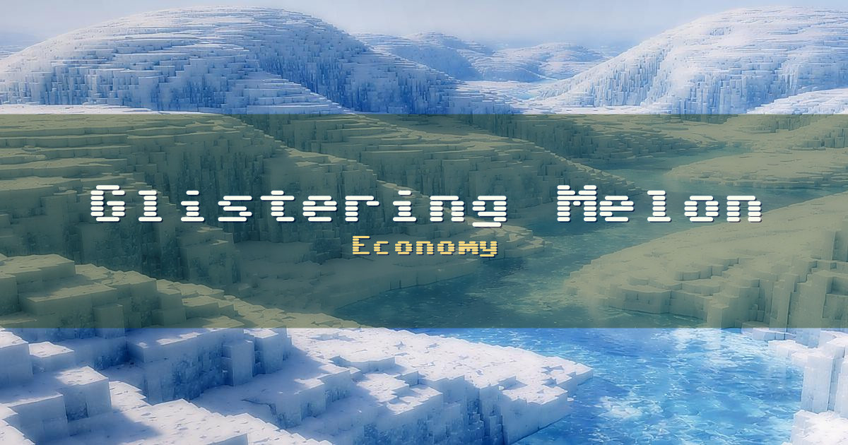 Glistering Melon Economy Minecraft server