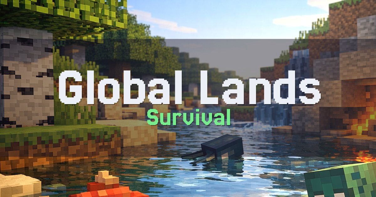 Global Lands Survival Minecraft server