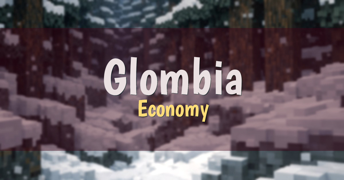 Glombia Economy Minecraft server