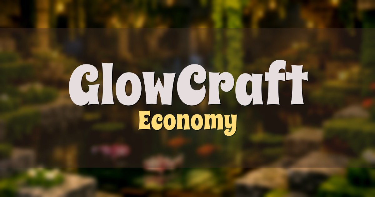 GlowCraft Economy Minecraft server