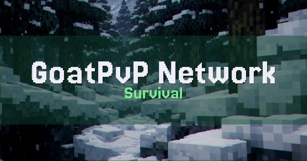 GoatPvP Network Survival Minecraft server