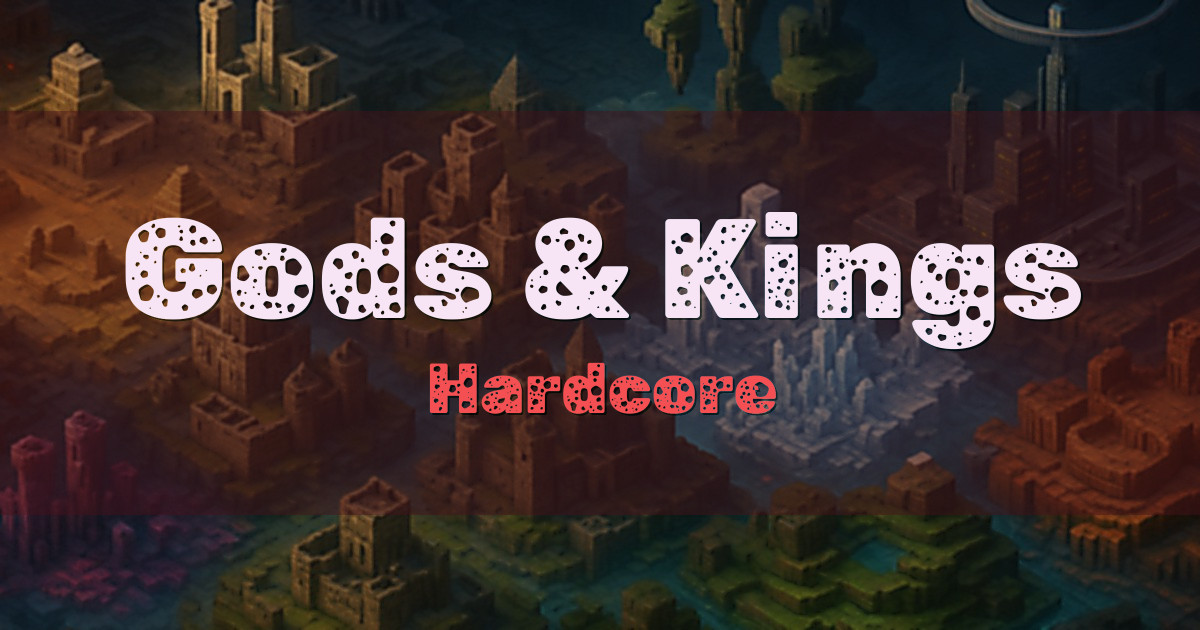 Gods & Kings Hardcore Minecraft server