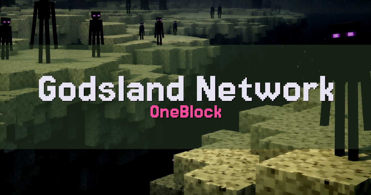 Godsland Network OneBlock Minecraft server