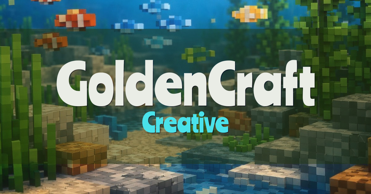 GoldenCraft Creative Minecraft server