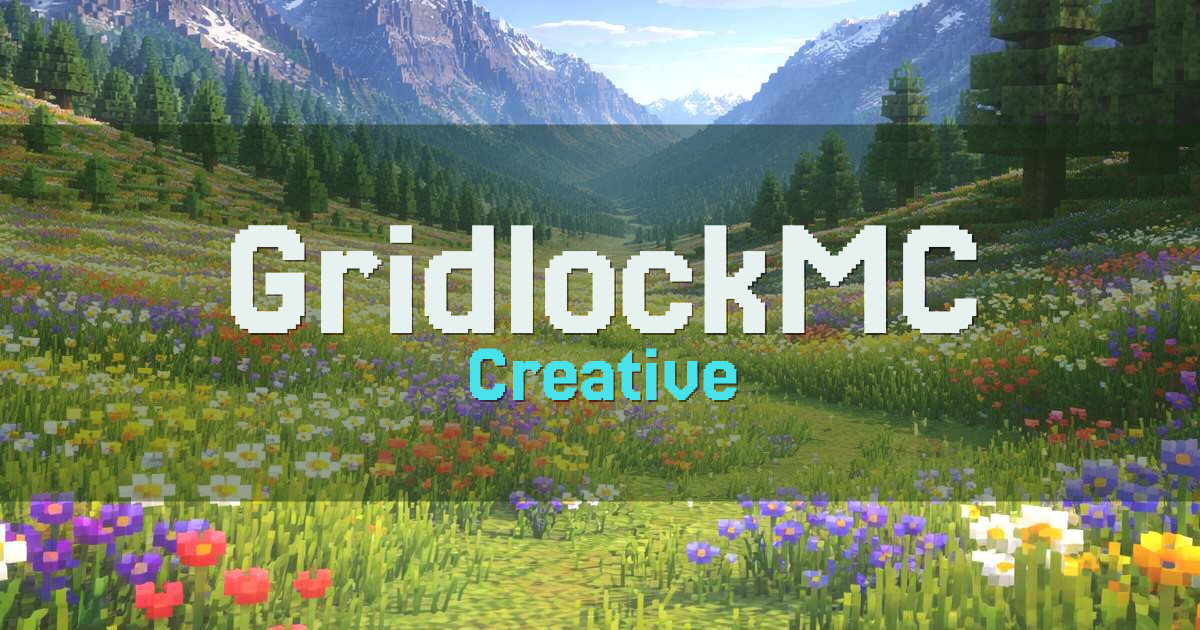 GridlockMC Creative Minecraft server