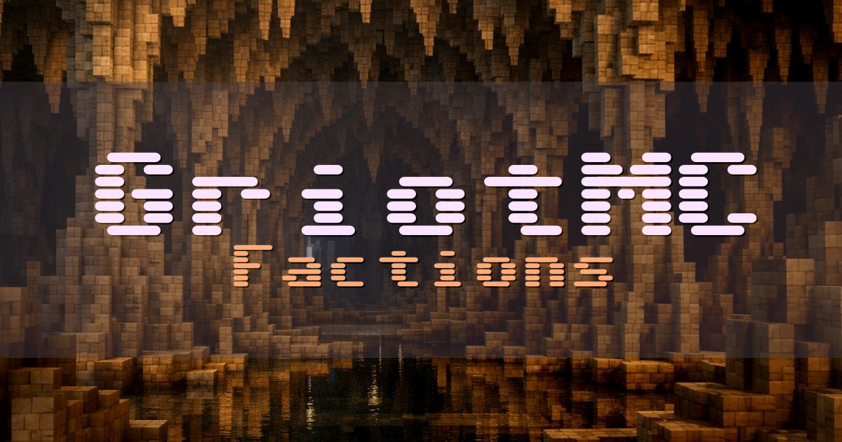 GriotMC Factions Minecraft server
