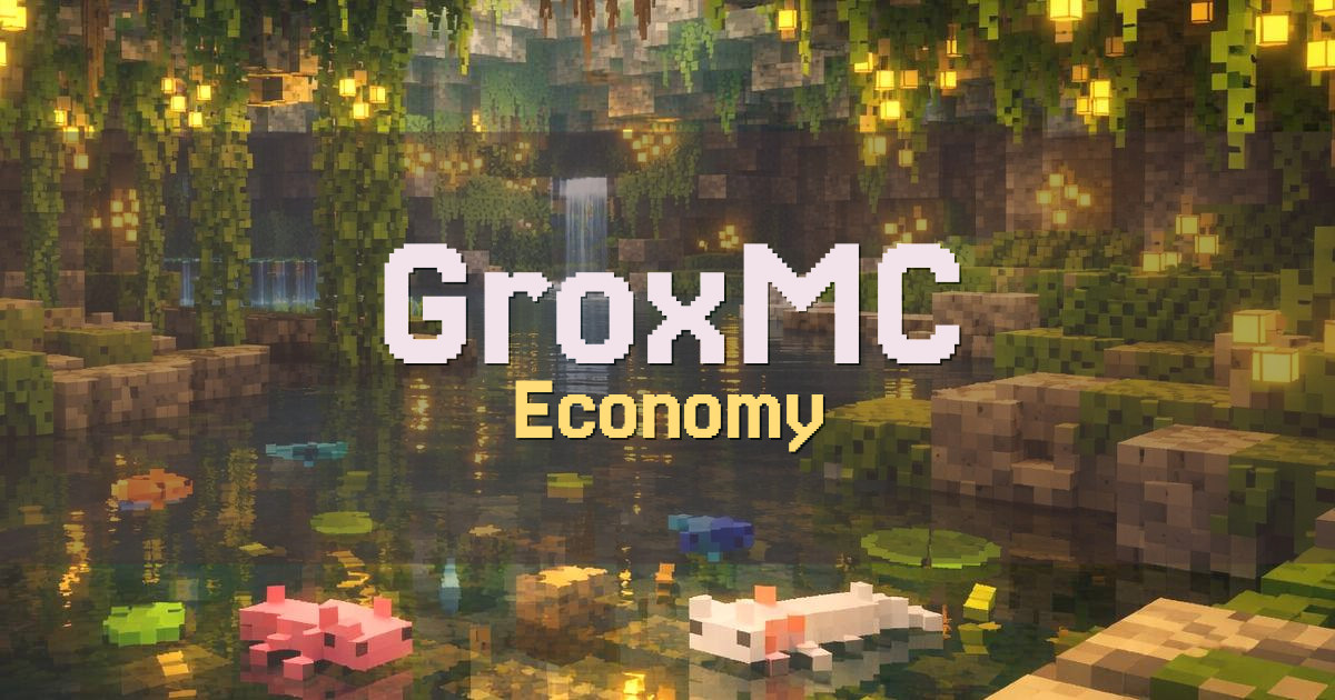 GroxMC Economy Minecraft server