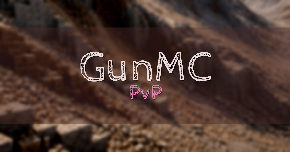 GunMC PvP Minecraft server