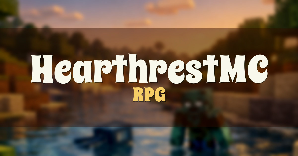 HearthrestMC RPG Minecraft server