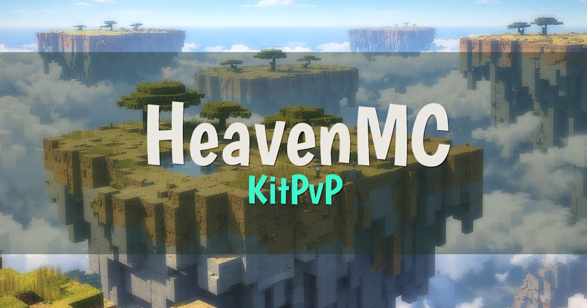 HeavenMC KitPvP Minecraft server