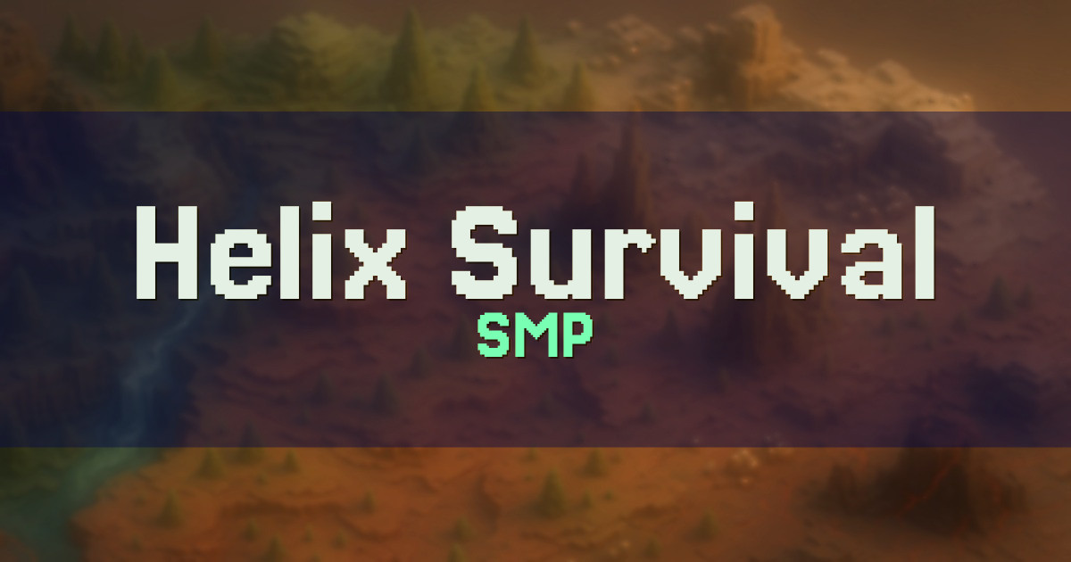 Helix Survival SMP Minecraft server