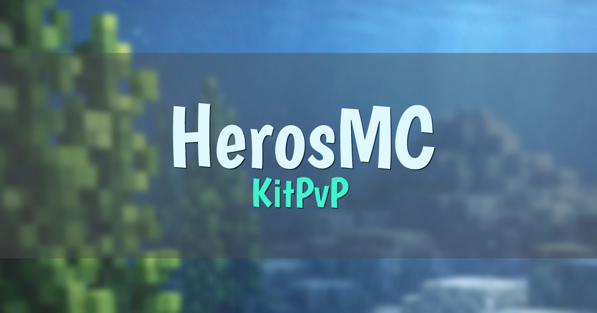 HerosMC KitPvP Minecraft server