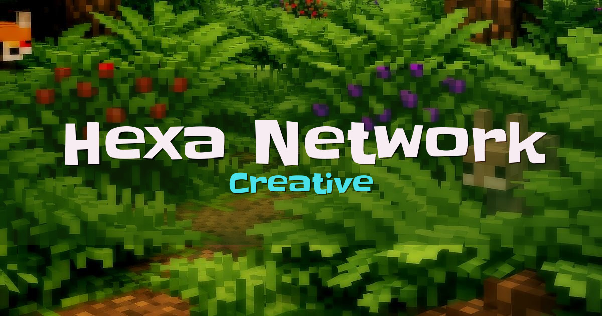 Hexa Network Creative Minecraft server