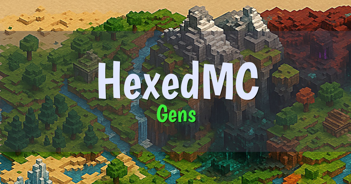 HexedMC Gens Minecraft server