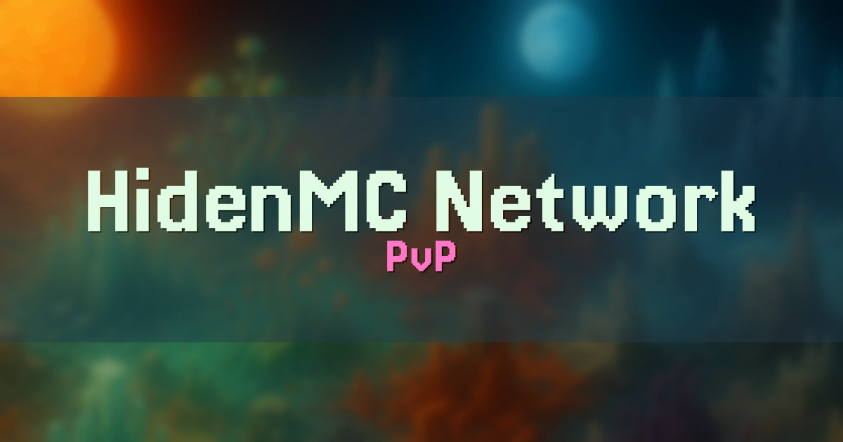 HidenMC Network PvP Minecraft server