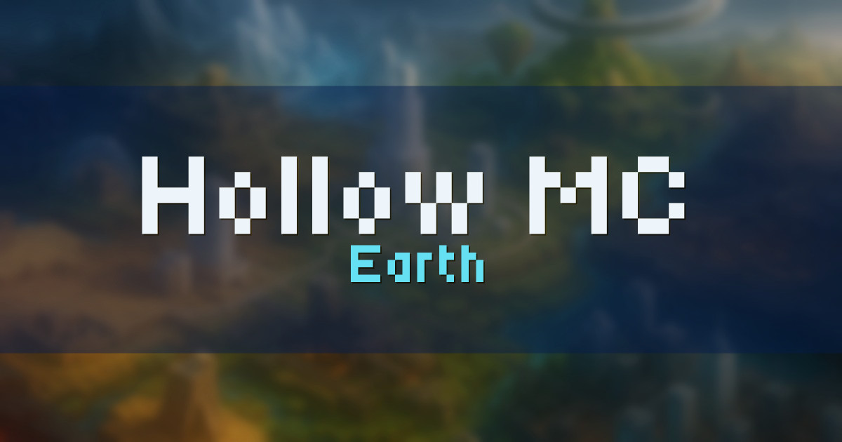 Hollow MC Earth Minecraft server