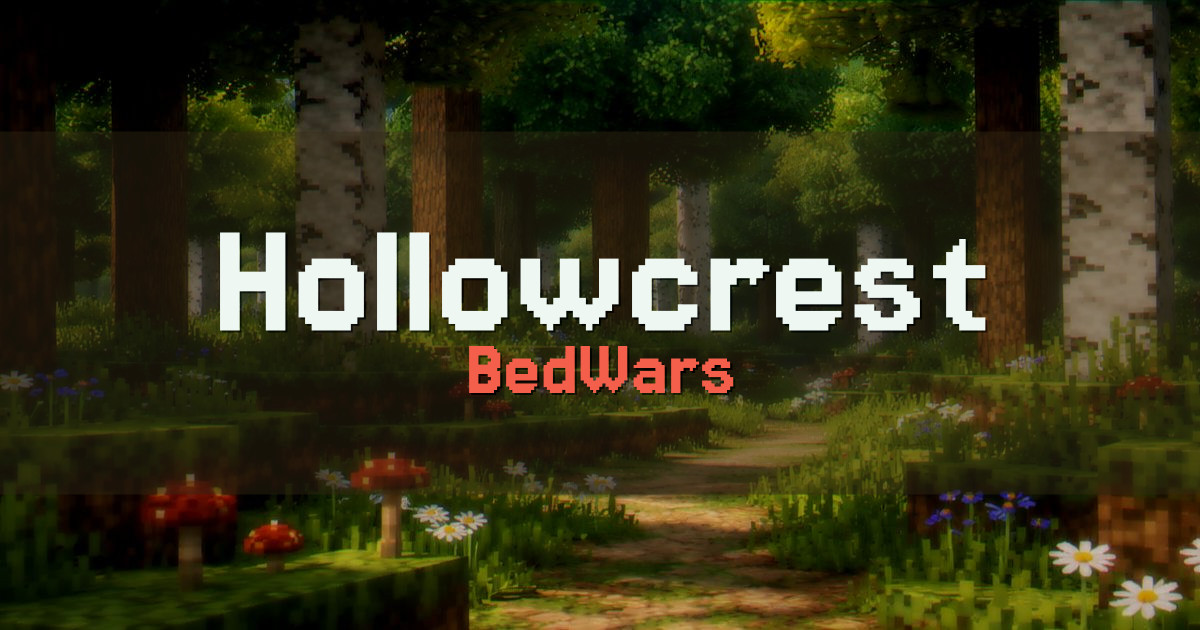 Hollowcrest BedWars Minecraft server
